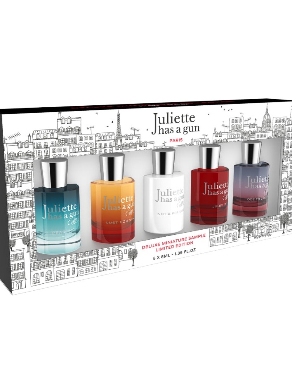 JULIETTE HAS A GUN Deluxe Mini Collection 5x1.35 Oz Ea Sprays LTD EDITION NIB!!